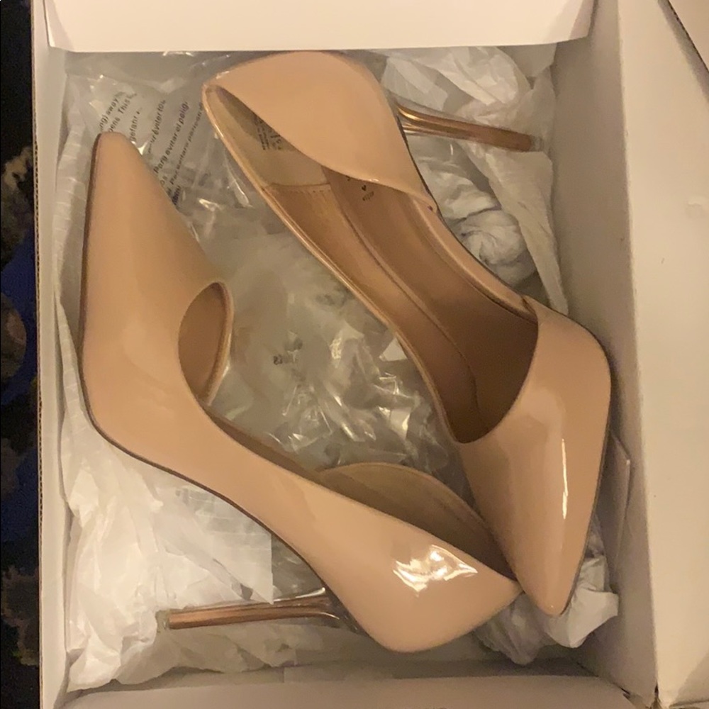 Call it Spring Nude Heels